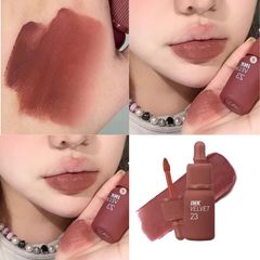 Son Kem Velvet Peripera INK VELVET 23 Nutty Nude 4g - Chất Mịn, Bám Màu Lâu Trôi, Đẹp Tự Nhiên Cho Mọi Tông Da