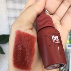 Son Kem Velvet Peripera INK VELVET 23 Nutty Nude 4g - Chất Mịn, Bám Màu Lâu Trôi, Đẹp Tự Nhiên Cho Mọi Tông Da