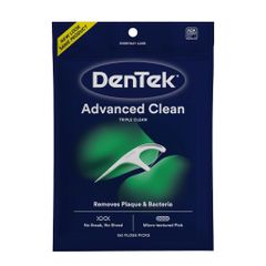 Tăm chỉ nha khoa DenTek Advanced Clean Triple Clean gói 150 cây
