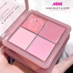 Bảng Phấn Má 4 Ô Hold Live H01 Hồng Kẹo - Phấn & Kem Đáng Yêu Cho Phong Cách Trang Điểm Hoàn Hảo