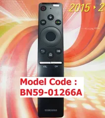 Điều khiển Remote TIVI Samsung Smart BN59-01266A Chính Hãng - Tương Thích Tivi Smart 4K, Tặng Kèm Pin, Điều Khiển Giọng Nói