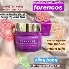 Kem Dưỡng Trắng Da Forencos 50ml - Chống Lão Hóa, Cấp Ẩm, Săn Chắc Da, Hàn Quốc Chính Hãng - Giải Pháp Chăm Sóc Da Tươi Trẻ
