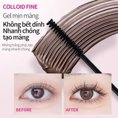 Mi Giả Cụm Tự Dính Không Cần Keo Mlen Diary - Độ Dài 9-14mm, Kiểu Dáng Tự Nhiên, Phù Hợp Makeup Hằng Ngày, Chất liệu Nhẹ êm