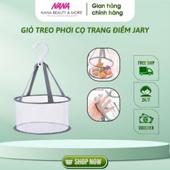 Giỏ Treo Phơi Khô Cọ Trang Điểm JARY - Hỗ Trợ Sắp Xếp và Làm Khô Cọ Hiệu Quả, Phụ Kiện Làm Đẹp Tiện Lợi