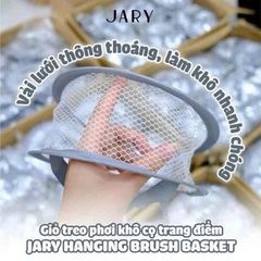 Giỏ Treo Phơi Khô Cọ Trang Điểm JARY - Hỗ Trợ Sắp Xếp và Làm Khô Cọ Hiệu Quả, Phụ Kiện Làm Đẹp Tiện Lợi