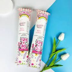 Bông Tẩy Trang Mihoo Kokimi 150/210/240 Miếng 100% Cotton Pads Chính Hãng, Phù Hợp Mọi Loại Da, Làm Sạch Sâu, Không Để Xơ Bông