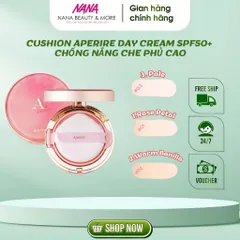 Phấn Nước APERIRA Day Dream Cover SPF50+ - Che Phủ Toàn Diện 13g, Duy Trì Độ Tươi Tắn, Dành Cho Mọi Loại Da - Giá Hợp Lý Tại Nana Beauty