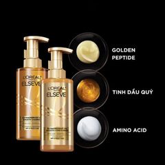 Bộ Dầu Gội Dưỡng Tóc L'Oreal Paris Extraordinary Oil Smooth 440ml - Giúp Tóc Suôn Mượt & Ngăn Tình Trạng Tóc Chẻ Ngọn