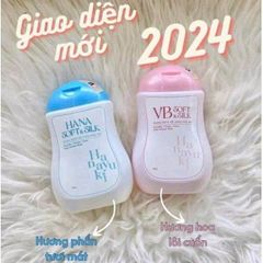 Dung dịch vệ sinh phụ nữ HANAYUKI Hana Soft Silk & VB Soft Silk 150g - Tinh chất thiên nhiên, an toàn, diệt khuẩn, giữ ẩm, tự tin suốt 24 giờ