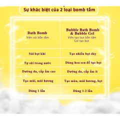 Viên Tạo Bọt Tắm BubbleBomb 110g - Mùi Hương Thiền Lavender, Hoa Hồng, và Vani - An Toàn Cho Trẻ Nhỏ, Thư Giãn Tuyệt Vời