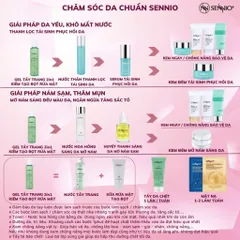 Gel Tẩy Tế Bào Chết Mặt SENNIO Bio Peeling Gel 180ml - Tăng Sinh Collagen, Làm Sạch Da, Se Khít Lỗ Chân Lông, Chống Lão Hóa