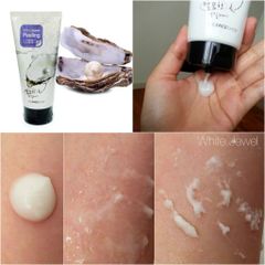 Tẩy Tế Bào Da Chết THE FACE SHOP TFS White Jewel Peeling 120ml Hàn Quốc - Nana Shop