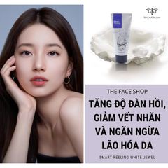 Tẩy Tế Bào Da Chết THE FACE SHOP TFS White Jewel Peeling 120ml Hàn Quốc - Nana Shop