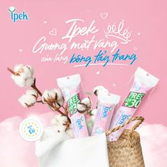 Bông Tẩy Trang IPEK Klasik 150 Miếng - Bông 100% Cotton Tự Nhiên, An Toàn Cho Da, Sản Phẩm Chính Hãng Thổ Nhĩ Kỳ - Nana Shop
