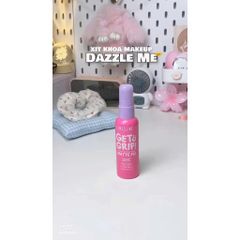 Xịt Khóa Nền Makeup DAZZLE ME Setting Spray 60ml - Giữ Lớp Trang Điểm Lâu Trôi, Cấp Ẩm, Phù Hợp Da Thường và Hỗn Hợp
