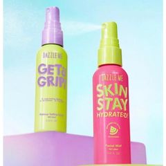 Xịt Khóa Nền Makeup DAZZLE ME Setting Spray 60ml - Giữ Lớp Trang Điểm Lâu Trôi, Cấp Ẩm, Phù Hợp Da Thường và Hỗn Hợp