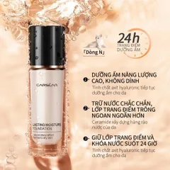 Kem Nền Carslan Dạng Lỏng Kiểm Soát Dầu Chống Thấm Nước Suốt 24h - Trang Điểm Tự Nhiên 30g - Nana Shop