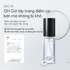 Xịt Khoá Nền Trang Điểm CARSLAN Lâu Trôi Kiểm Soát Dầu 50ml - Xịt Khoáng Dưỡng ẩm, Bảo Vệ Lớp Trang Điểm Tối Ưu