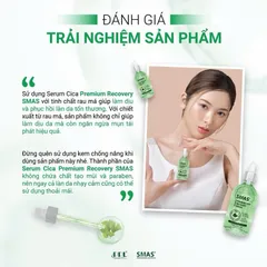 Serum SMAS CICA Phục Hồi & Cấp Ẩm B5, HA - Dưỡng Da Mềm Mại, Chống Lão Hóa, 120ml Chính Hãng - Nana Shop