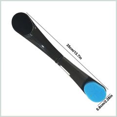 Cây thoa kem lưng gấp gọn - Cọ mút xốp tái sử dụng cho dưỡng ẩm và chăm sóc da - Dụng cụ làm đẹp tiện lợi cho mọi nhà