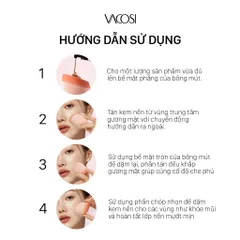 Bông phấn thế hệ mới VACOSI Pro-Crafted Makeup Blender PH06 - Nana Shop