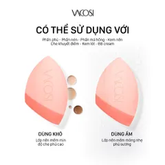 Bông phấn thế hệ mới VACOSI Pro-Crafted Makeup Blender PH06 - Nana Shop