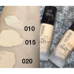 Kem Nền Lì 18h CATRICE All Matt Plus Shine Control 30ml - Kiềm Dầu, Chống Nước, Chứa Vitamin E, Phù Hợp Mọi Tông Da