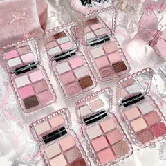Bảng Phấn Mắt Gogo Tales 6 Ô Vỏ Hồng Ballet Coquette Sweet Pink 7.8g - Phấn Mắt Nữ Tính, Trang Điểm Nhẹ Nhàng Hàn Quốc