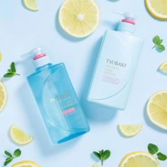 Bộ gội xả sạch dầu mát lạnh TSUBAKI Premium Cool Set 490ml x 2 [Date:12/2025] - Nana Shop