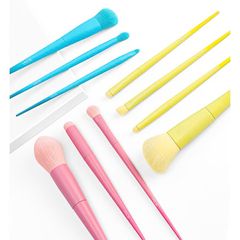 Bộ cọ trang điểm VACOSI 10 cây kèm ví hồng BC34 - Nana Shop