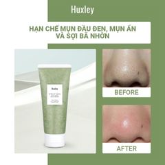 Mặt Nạ Tẩy Tế Bào Chết HUXLEY Scrub Mask Sweet Therapy 30g - Dưỡng Ẩm & Ngăn Ngừa Lão Hóa Da Chiết Xuất Xương Rồng