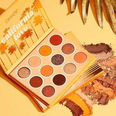 Bảng Mắt ColourPop California Love Eye Palette 12 Ô - Phấn Mắt Tone Cam Cháy Thời Thượng Cho Trang Điểm Đẹp Mỗi Ngày