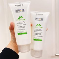 Sữa Rửa Mặt BABE Dịu Nhẹ Cho Da Dầu Mụn 100ml/200ml - Chăm Sóc Da Từ Tây Ban Nha, Giải Pháp Hiệu Quả Cho Da Nhạy Cảm