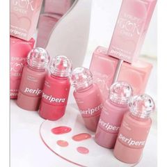 Má hồng kem PERIPERA Syrupy Tok Cheek 9g - Hiệu ứng căng bóng, sắc màu tự nhiên, trang điểm Hàn Quốc tại Nana Shop