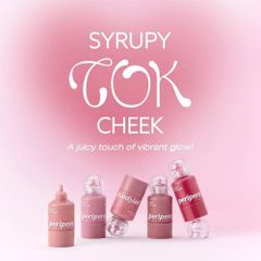 Má hồng kem PERIPERA Syrupy Tok Cheek 9g - Hiệu ứng căng bóng, sắc màu tự nhiên, trang điểm Hàn Quốc tại Nana Shop