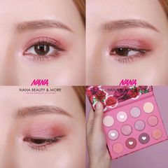 Bảng Mắt ColourPop Fem Rosa She Eye Palette 12 Ô - Phấn Mắt Đa Dạng Màu Sắc Từ Tím Đến Hồng, Phong Cách Trang Điểm Thoải Mái