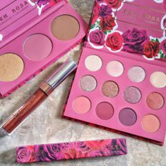 Bảng Mắt ColourPop Fem Rosa She Eye Palette 12 Ô - Phấn Mắt Đa Dạng Màu Sắc Từ Tím Đến Hồng, Phong Cách Trang Điểm Thoải Mái