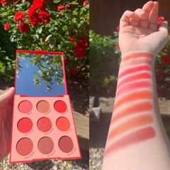 Bảng Mắt ColourPop Main Squeeze 9 Ô - Phấn Mắt Màu Hồng Cam Dưa Hấu Đáng Yêu, Trang Điểm Tươi Sáng, Dễ Dùng, Kỷ Niệm 5 Năm