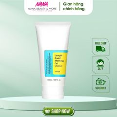 Sữa Rửa Mặt Giảm Mụn COSRX Low pH Good Morning Gel Cleanser 150ml tuýp - Nana Shop