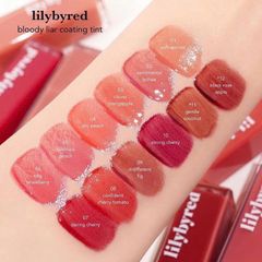 Son kem bóng lì LILYBYRED Bloody Liar Coating Tint 3.5g - Son dưỡng môi mềm mại, màu sắc tự nhiên, mùi hương trái cây quyến rũ