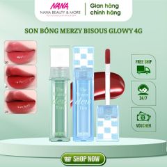 Son Tint Bóng MERZY The Watery Dew Dạng Thạch - Bền Màu, Lâu Trôi, Chăm Sóc Môi Tươi Tắn, Chính Hãng Từ Nana Shop