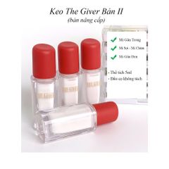 Keo Dán Mi THE GIVER II 5ml - Gắn Mi Chùm Mi Gân Siêu Chắc, Không Cộm Mắt, Hiệu Ứng Tự Nhiên - Sản Phẩm Trang Điểm Thời Thượng