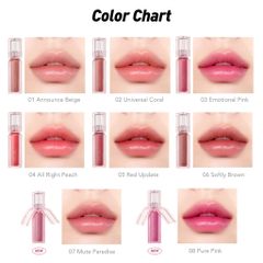 Son Tint Bóng PERIPERA Water Bare Tint 3.7g - Chất Lỏng Mềm Mượt, Bóng Đẹp, Nhiều Màu Hàn Quốc - Trang Điểm Gợi Cảm
