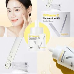 Serum Dr.G Tăng Cường Vitamin C Niacinamide 5% và Retinol 30ml - Chăm sóc da sáng khỏe và giảm nếp nhăn
