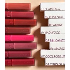 Son Kem Lì ROMAND Blur Fudge Tint 5g Chính Hãng - Lên Màu Chuẩn Siêu Đẹp, Chất Matte Mịn, Dễ Tán, Nhiều Màu Sắc Thời Thượng