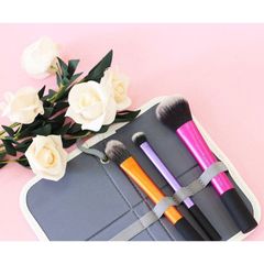 Bộ Cọ 3 Cây Real Techniques Travel Essential - Bộ Trang Điểm Du Lịch Tiện Lợi Cho Lớp Nền Tự Nhiên và Dễ Dàng Tán