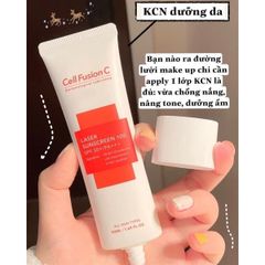 Kem Chống Nắng CELL FUSION C Nâng Tone Toning Sunscreen 100 SPF 50+PA++++ 50ml - Bảo Vệ Da Khỏe Mạnh, Tăng Cường Tông Màu Da