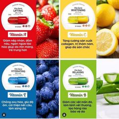 Mặt Nạ BNBG Vita Genic Jelly 30ml - Dưỡng Ẩm, Làm Sáng Da, Vitamin A B C E - Sản Phẩm Chăm Sóc Da Hàn Quốc