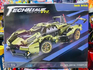Đồ Chơi Lắp Ráp Mô Hình Xe Ô Tô Đua TECHNIQUE J2014 - 1158 Chi Tiết Cho Trẻ Em Từ 6 Tuổi, Phát Triển Tư Duy Sáng Tạo