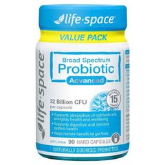 Men vi sinh người lớn Life Space Broad Spectrum Probiotic 40 viên - Hỗ trợ tiêu hóa và tăng cường miễn dịch từ Úc
